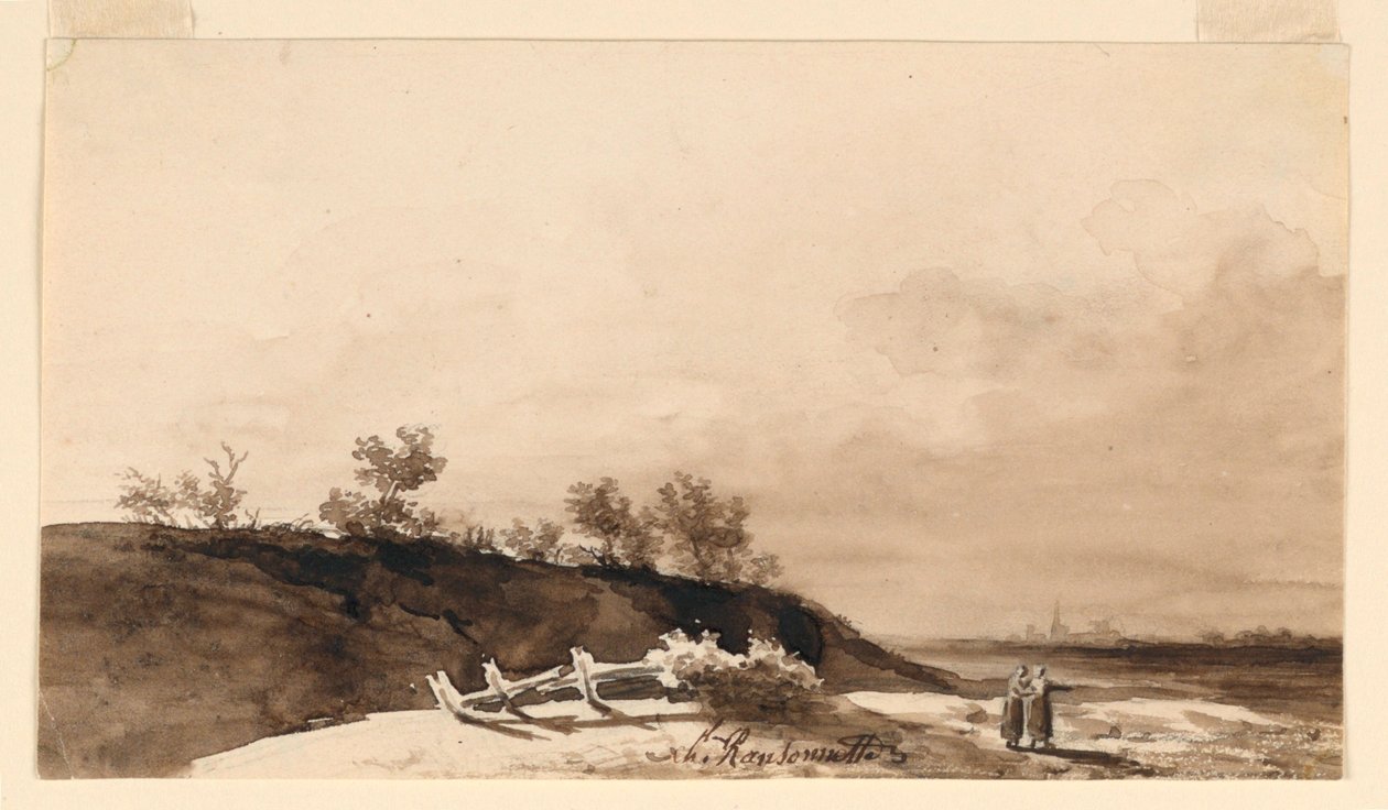 Landschaft von Charles Nicolas Ransonnette
