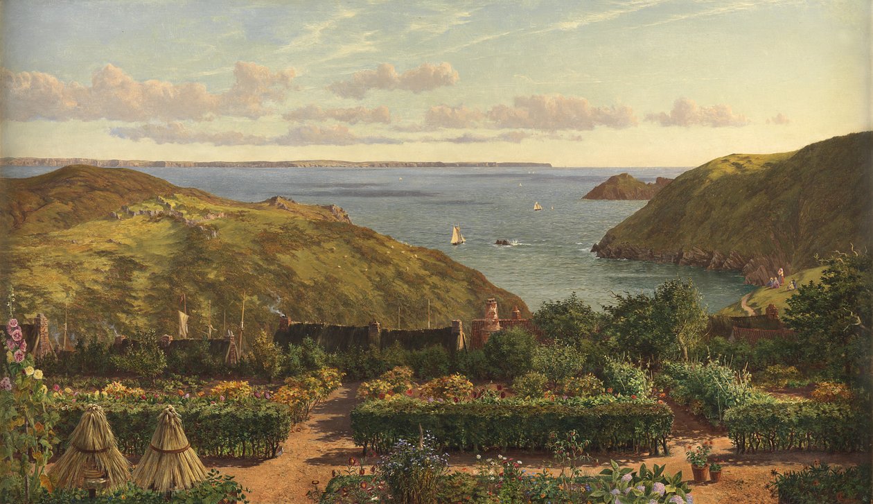 Von meinem Fenster in Solva, 1862 von Charles Parsons Knight