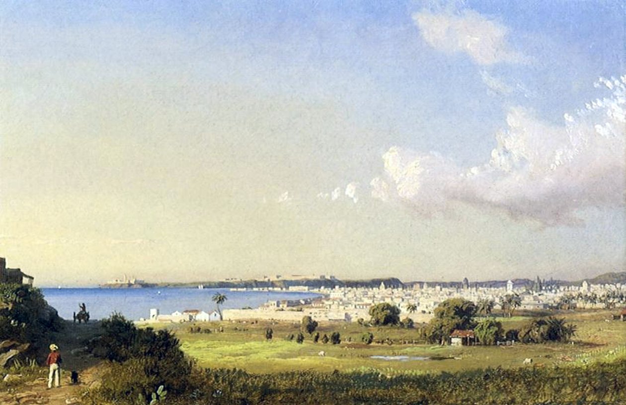 Havanna-Bucht, Kuba, ca. 1854-61 von Charles de Wolfe Brownell