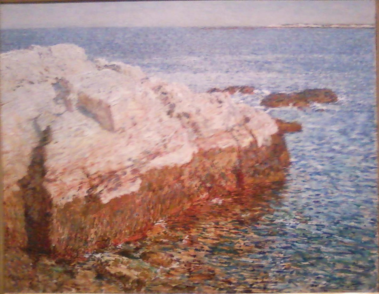 Klippenfelsen - Appledore von Childe Hassam