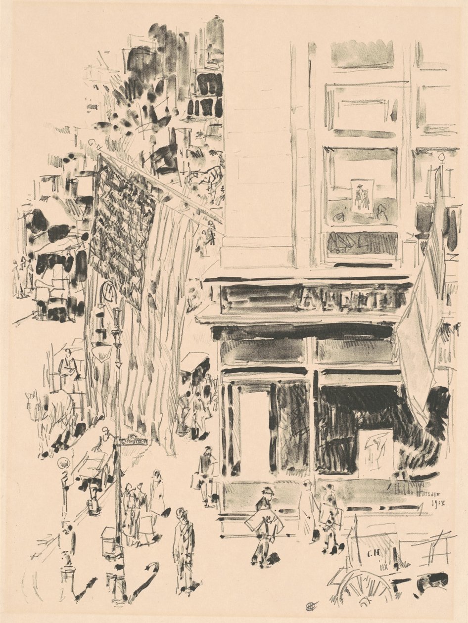 Lafayette Straße von Childe Hassam