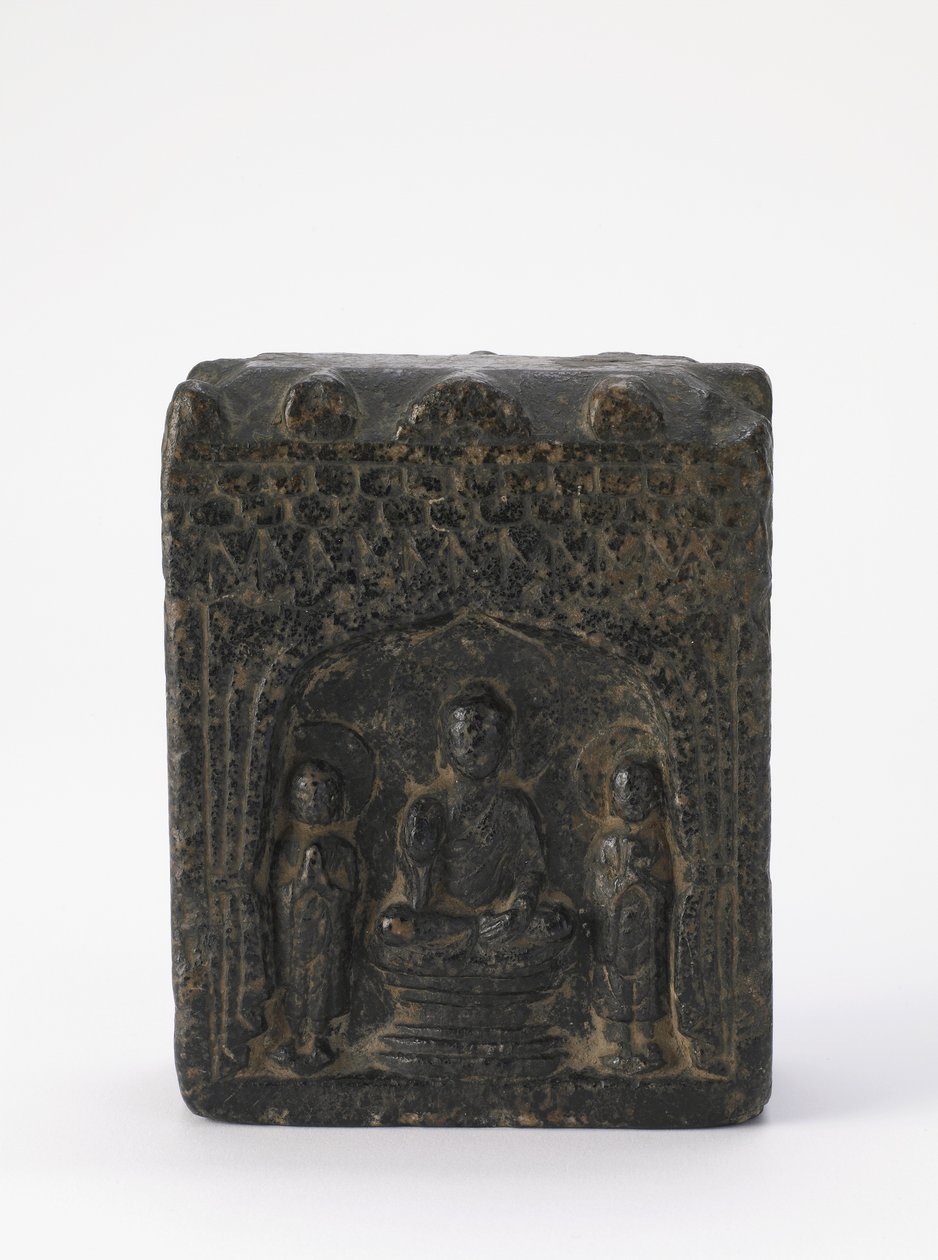 Buddhistische Tafel, Periode der Teilung, 535-557 von Chinese School