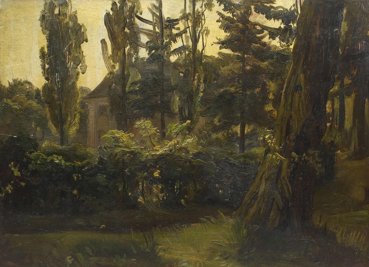Im Großen Garten, Dresden von Christian Friedrich Gille