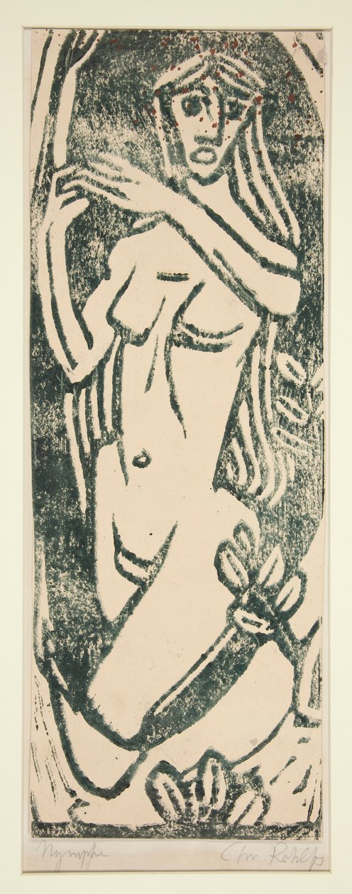 Nymphe von Christian Rohlfs