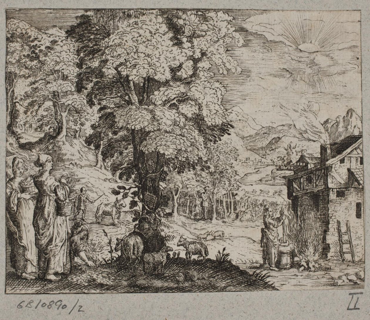 Ecloga secunda von Christian Rothgiesser