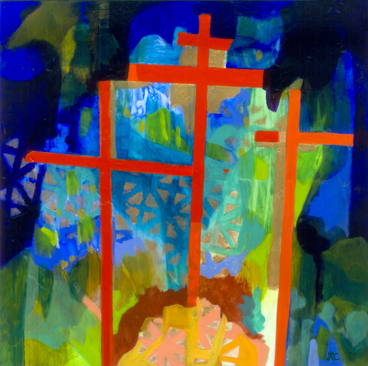 Golgatha, ca. 2009 von Christina Saj