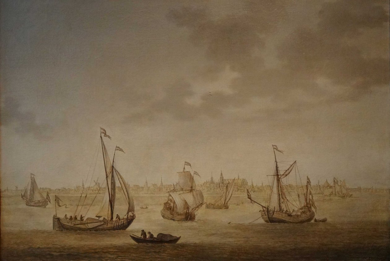 Ansicht von Gouda von Christoffel Pierson