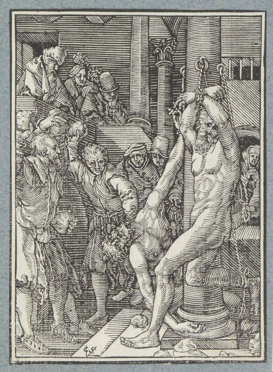 Steinigung der Ältesten von Christoffel van Sichem (II)