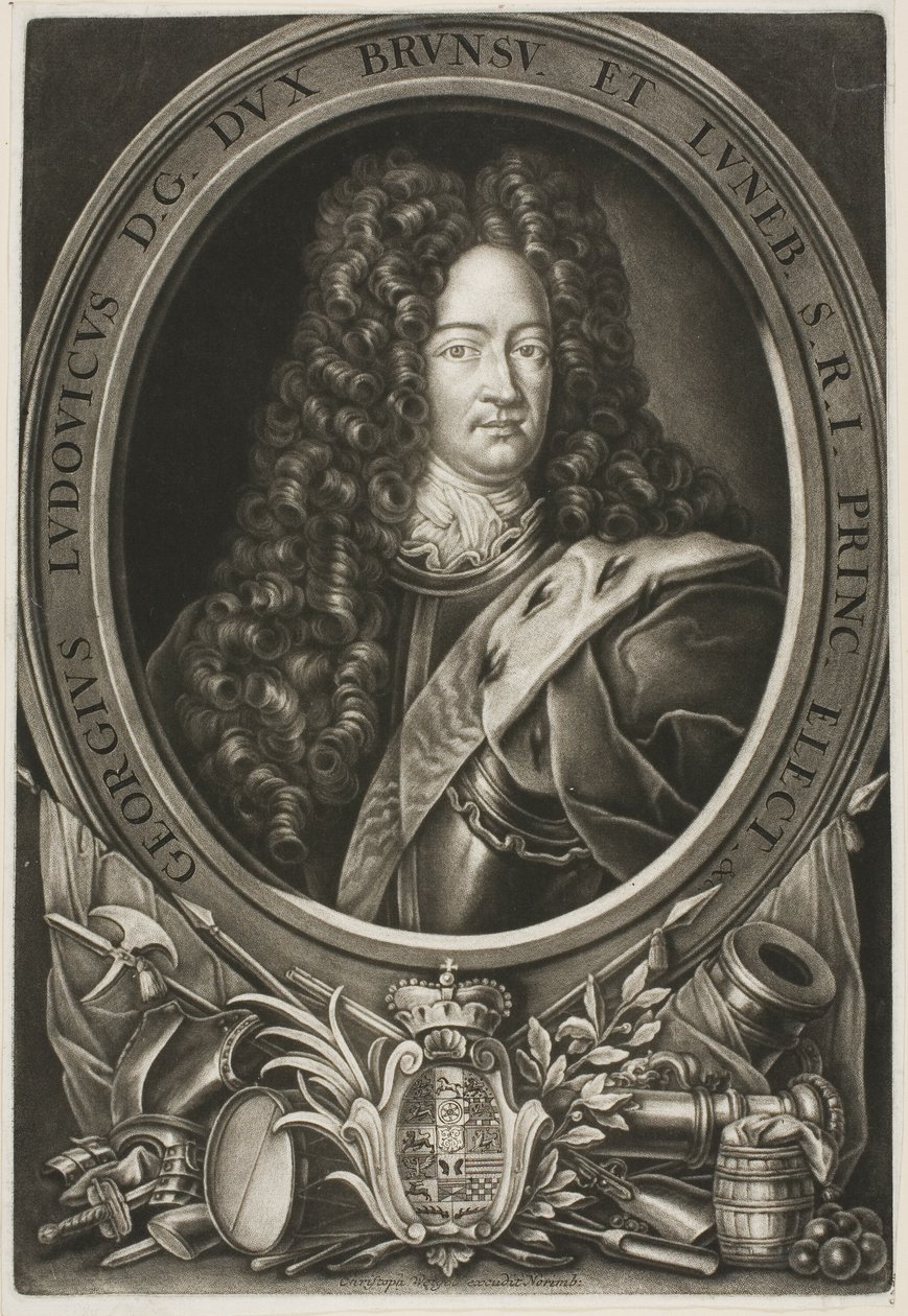 Georg Ludwig, Herzog von Braunschweig von Christoph Weigel