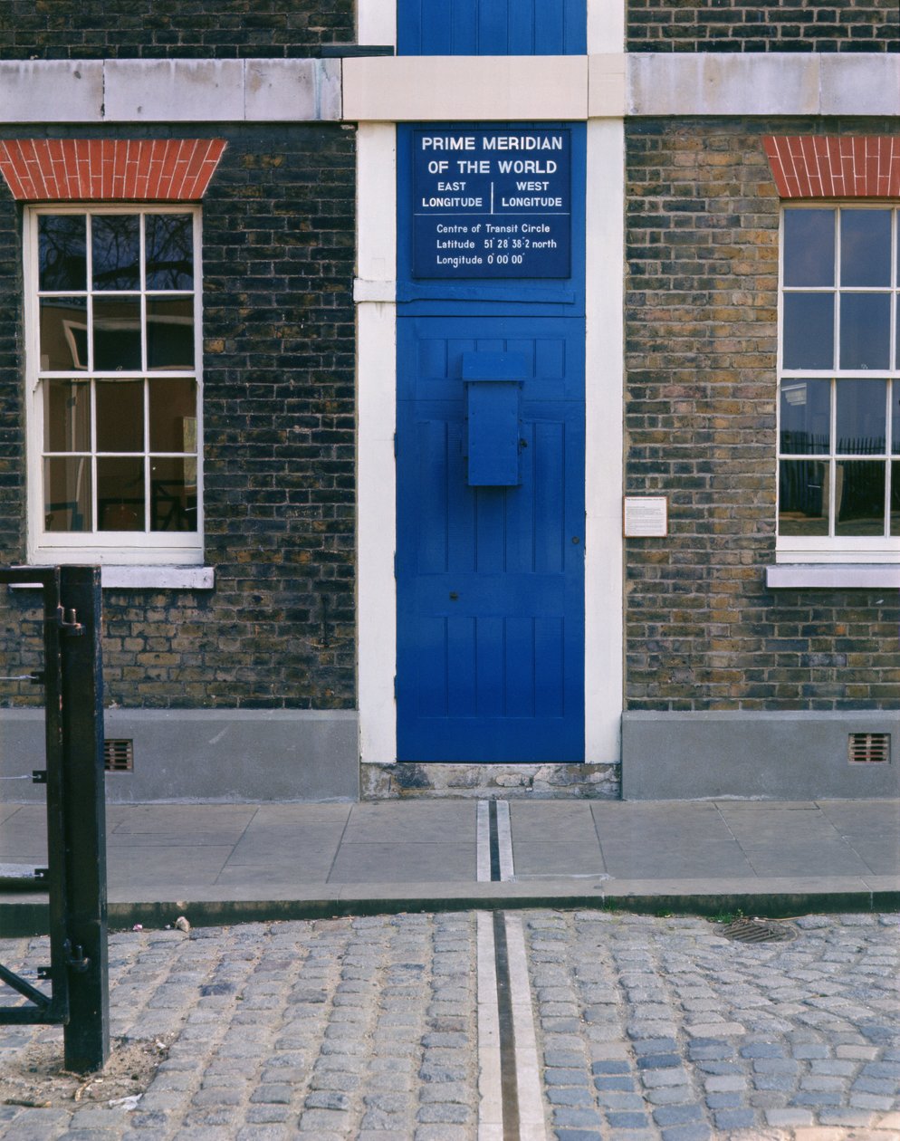 Ansicht der Meridianlinie von Christopher Wren