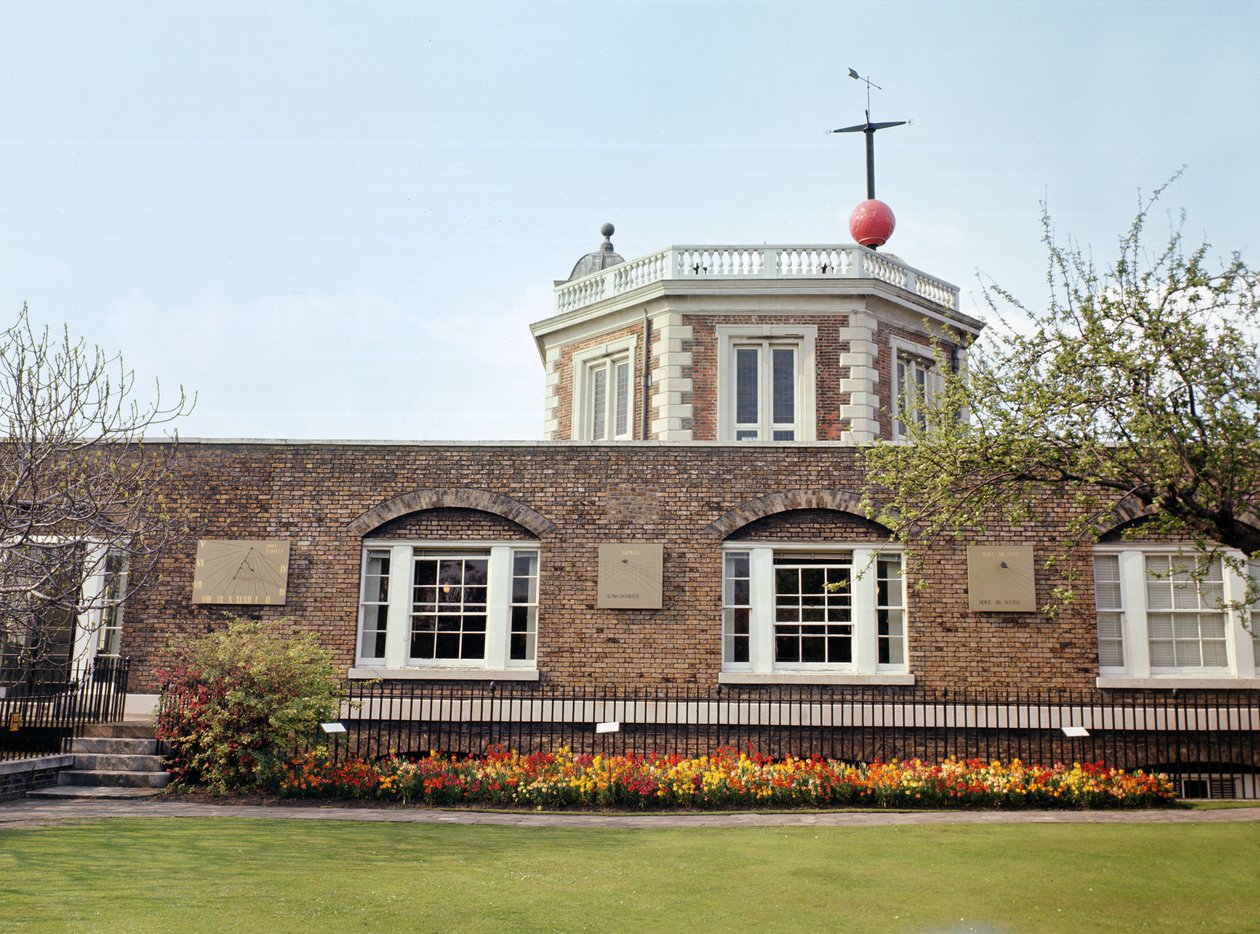 Ansicht des Äußeren, gebaut 1675 von Christopher Wren