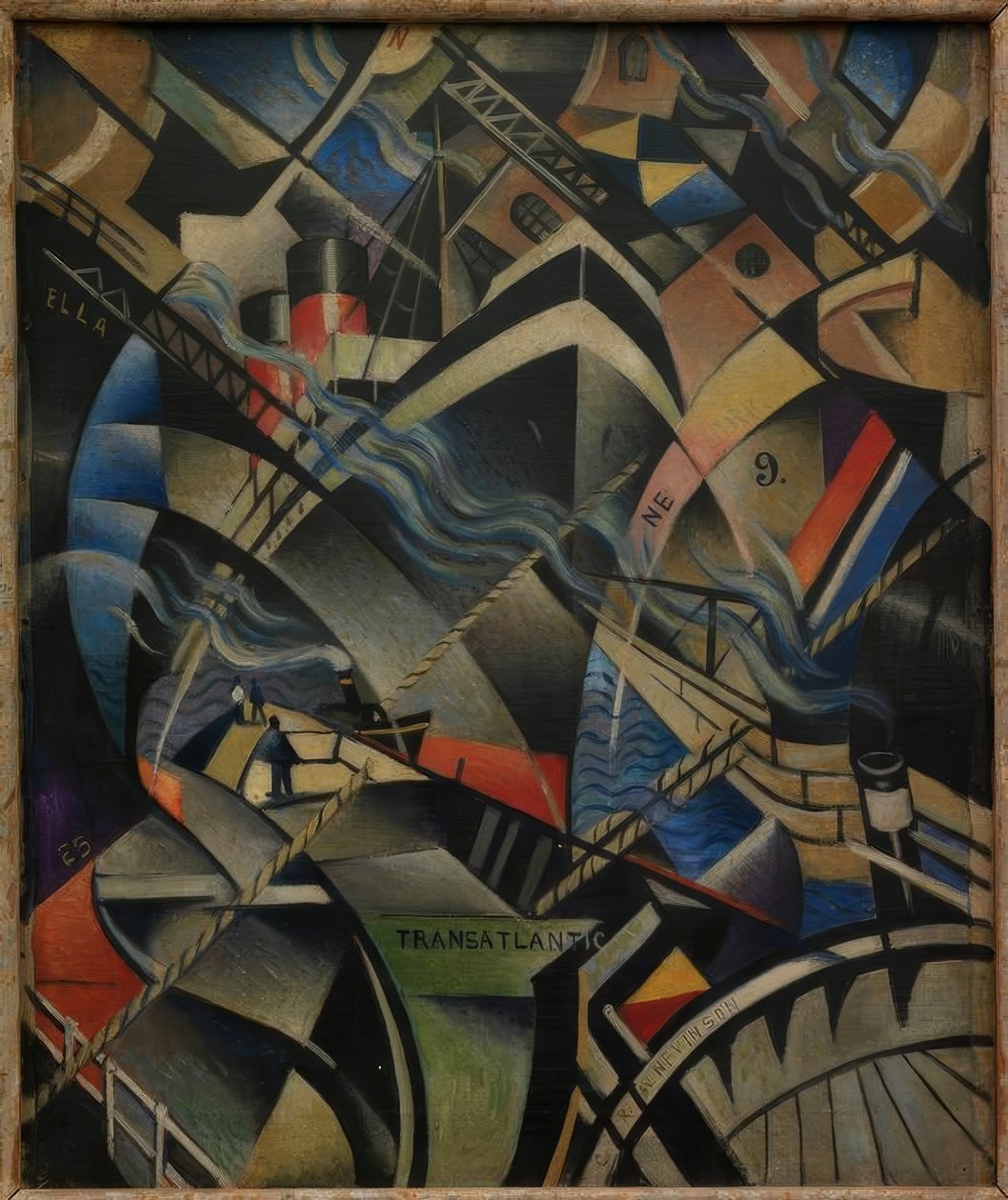 Die Ankunft von Christopher Richard Wynne Nevinson