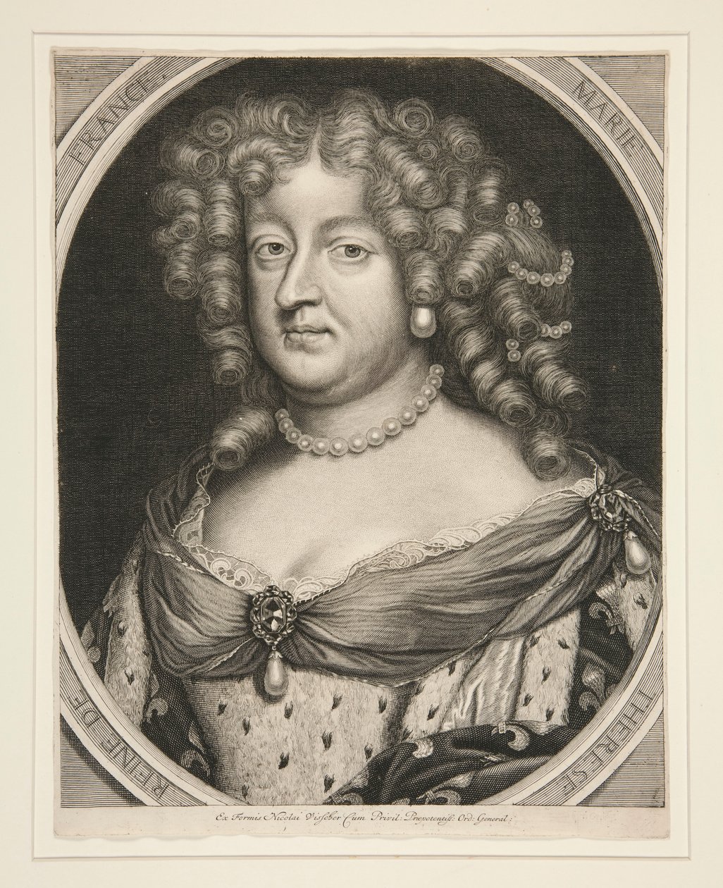 Marie Therese, Königin von Frankreich von Claes Jansz. Visscher
