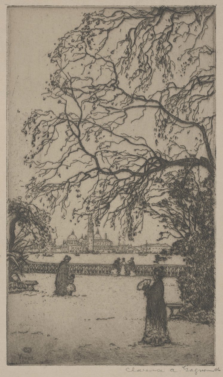 Jardini Public, Venedig von Clarence A. Gagnon