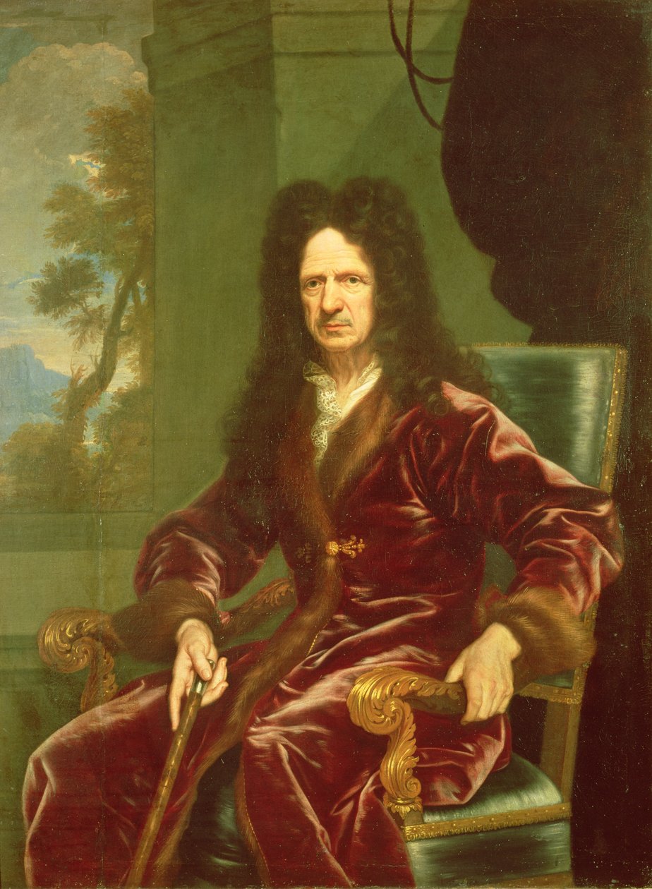 Andre Le Notre (1613-1700) um 1700 von Claude Lefebvre