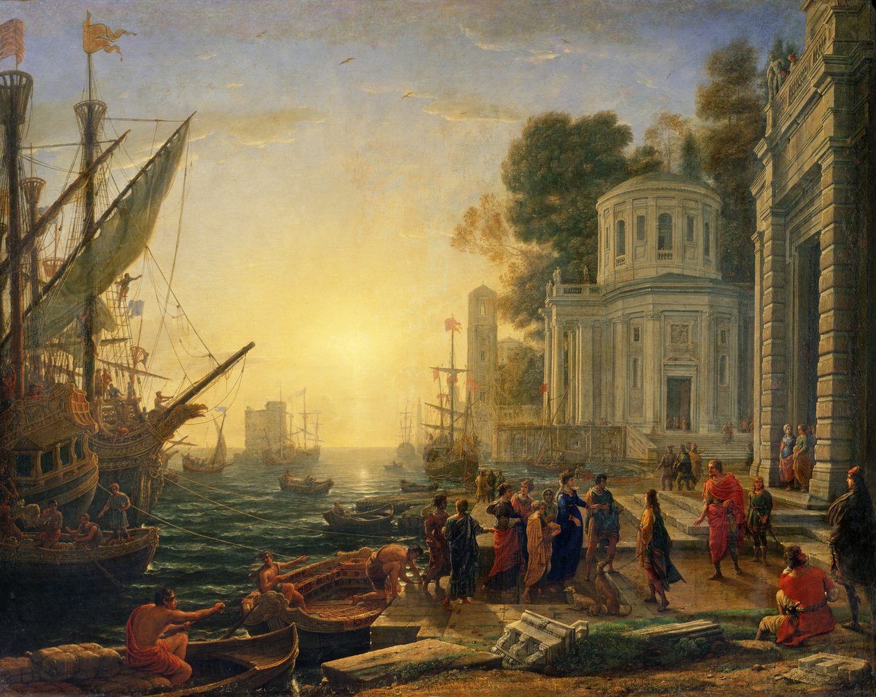 Kleopatra landet in Tarsus von Claude Lorrain