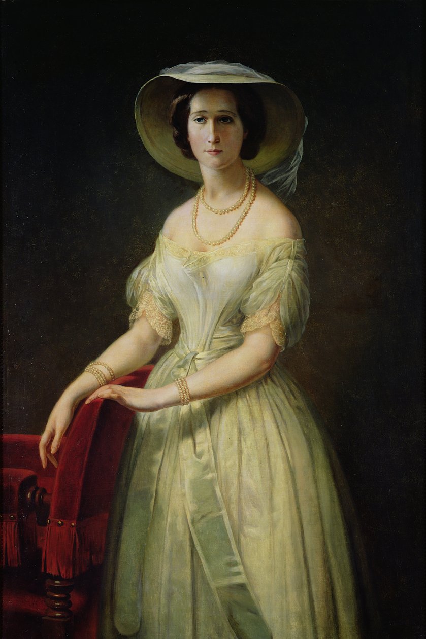 Kaiserin Eugenie, ca. 1853 von Claude Marie Dubufe