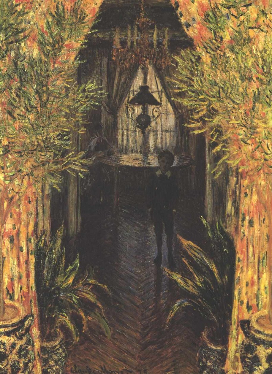 Jean Monet im Haus des Künstlers von Claude Monet