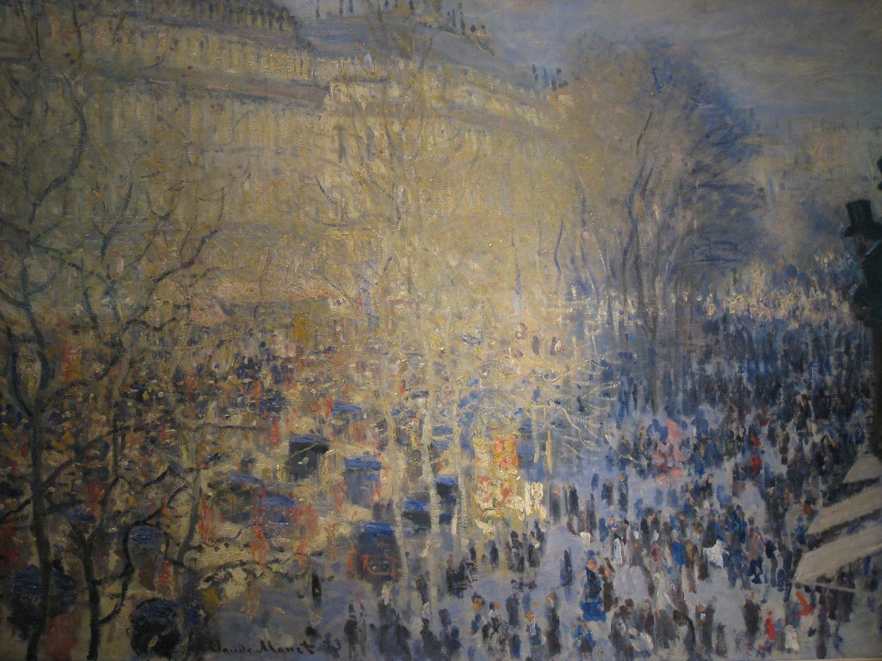 Der Boulevard des Capucines von Claude Monet