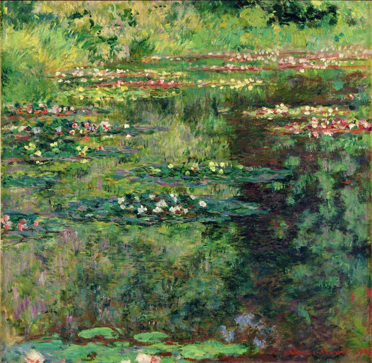 Der Seerosenteich von Claude Monet