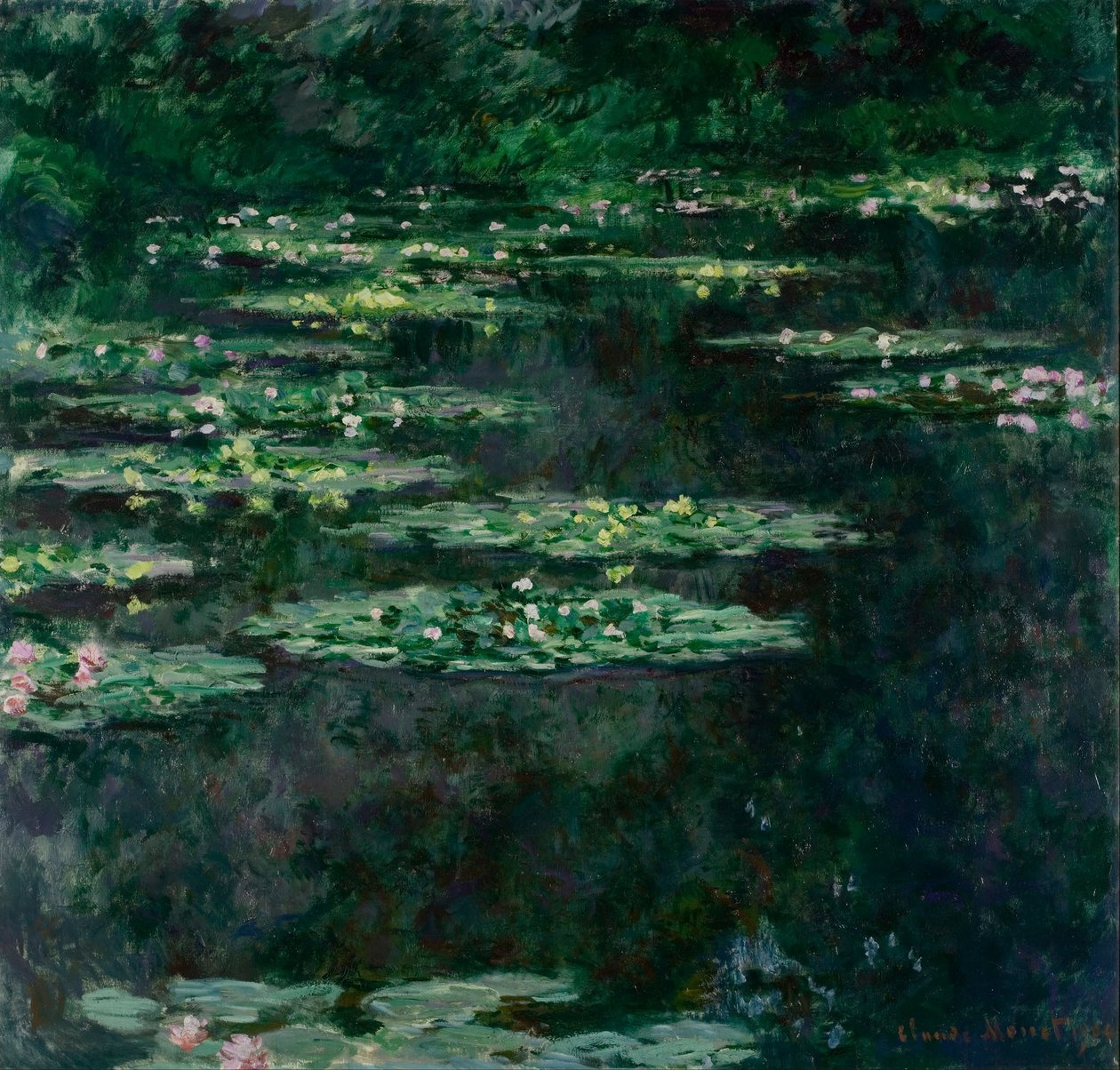 Seerosen von Claude Monet