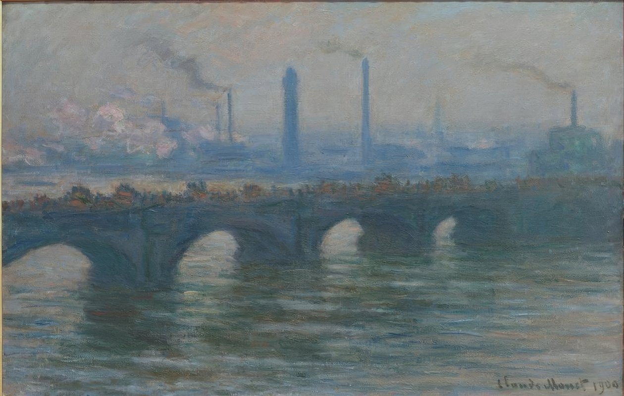 Waterloo Bridge von Claude Monet