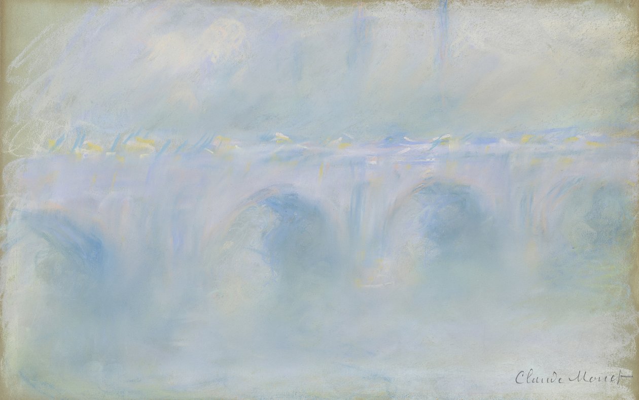 Waterloo-Brücke, 1901 von Claude Monet