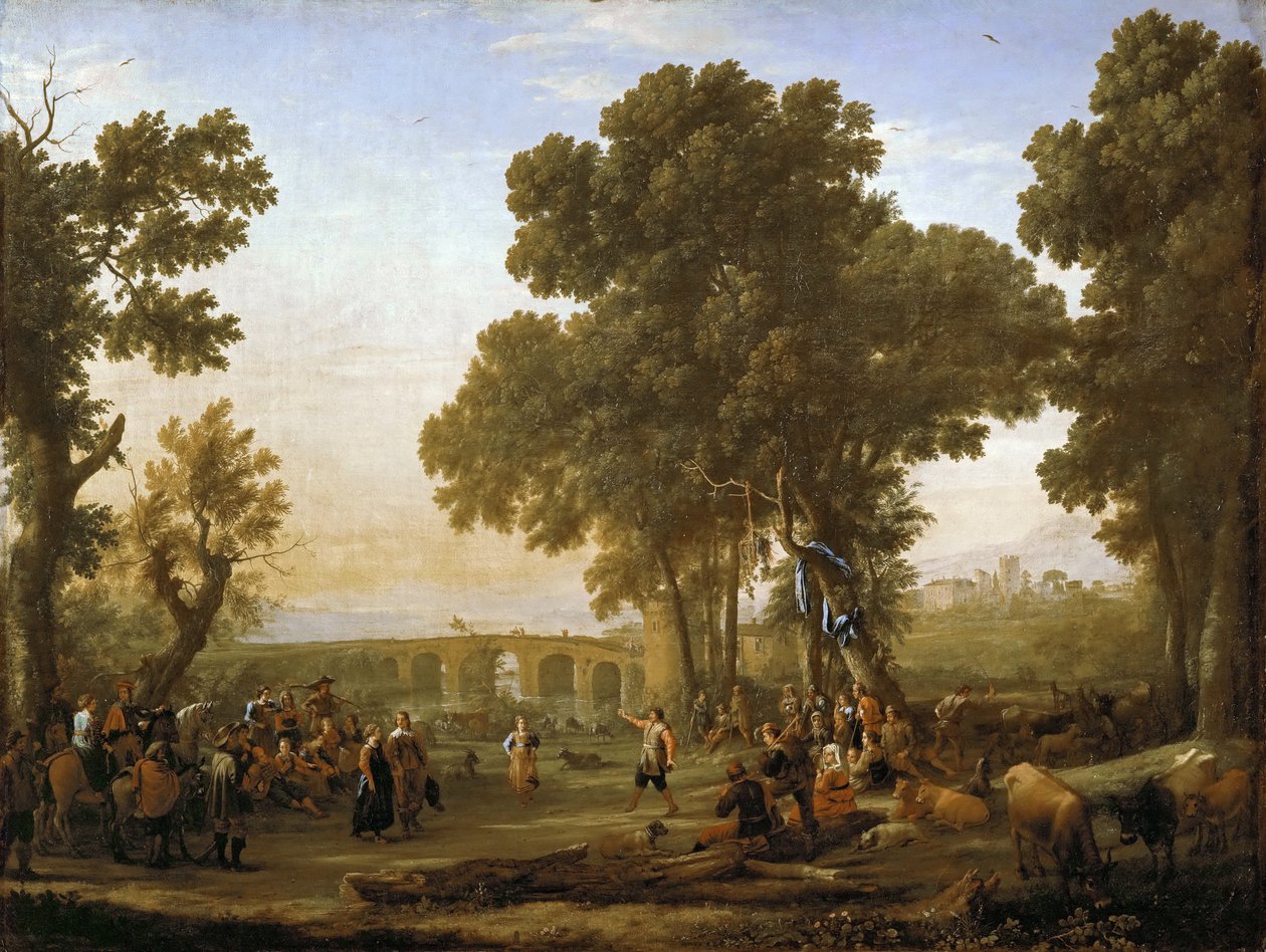 Das Dorffest von Claude Lorrain