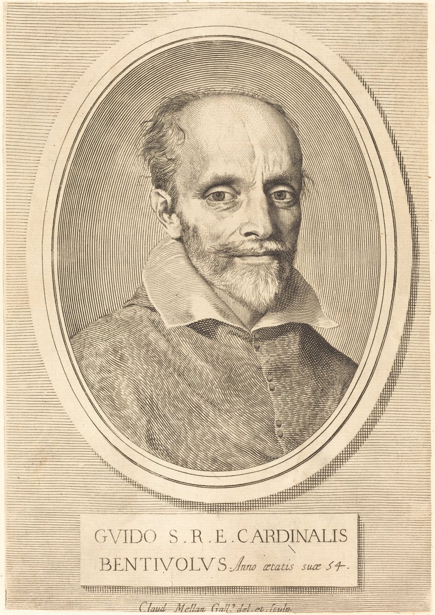 Guido Bentivoglio von Claude Mellan