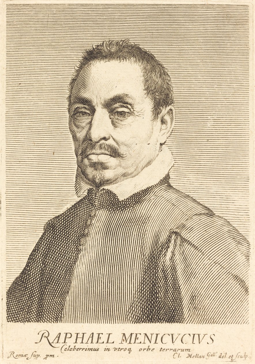 Raffaello Menicucci von Claude Mellan