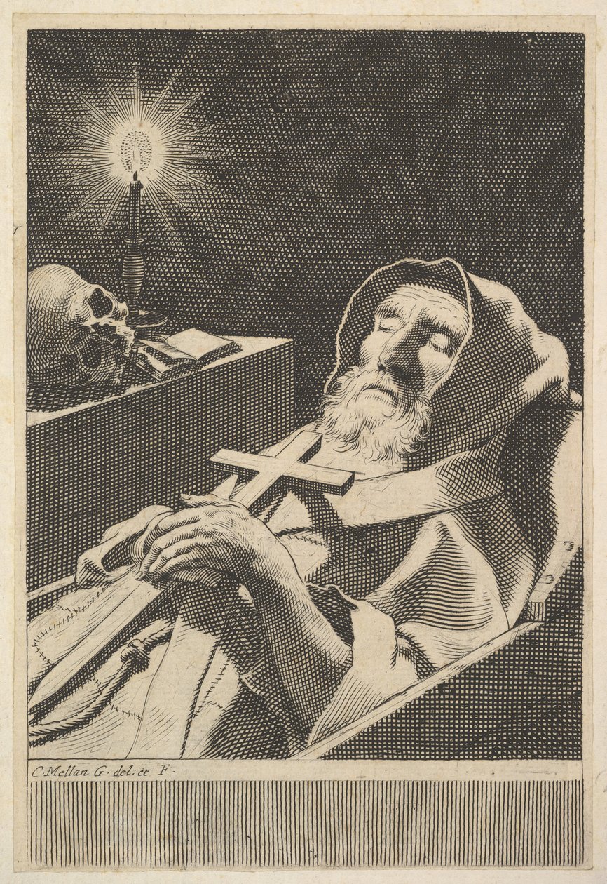 St. Franziskus von Paola von Claude Mellan