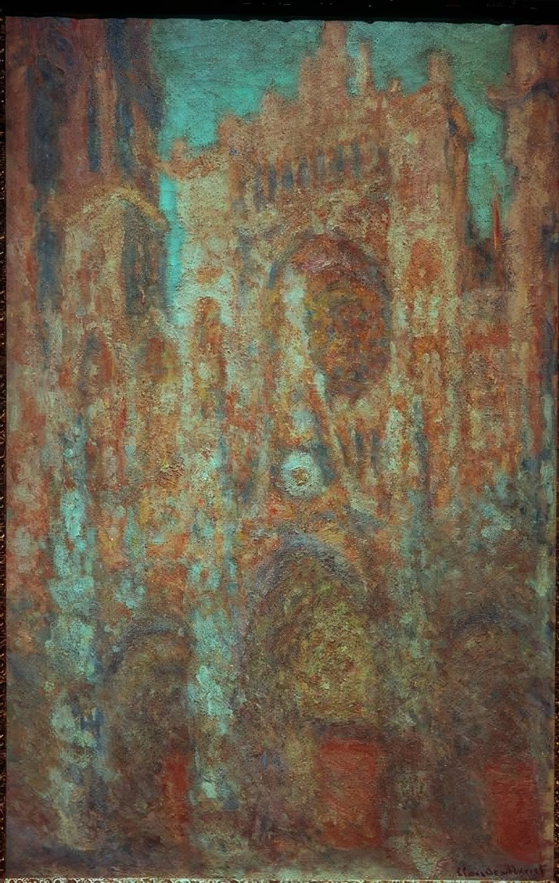 Die Kathedrale von Rouen (Kathedrale in Rosa) von Claude Monet