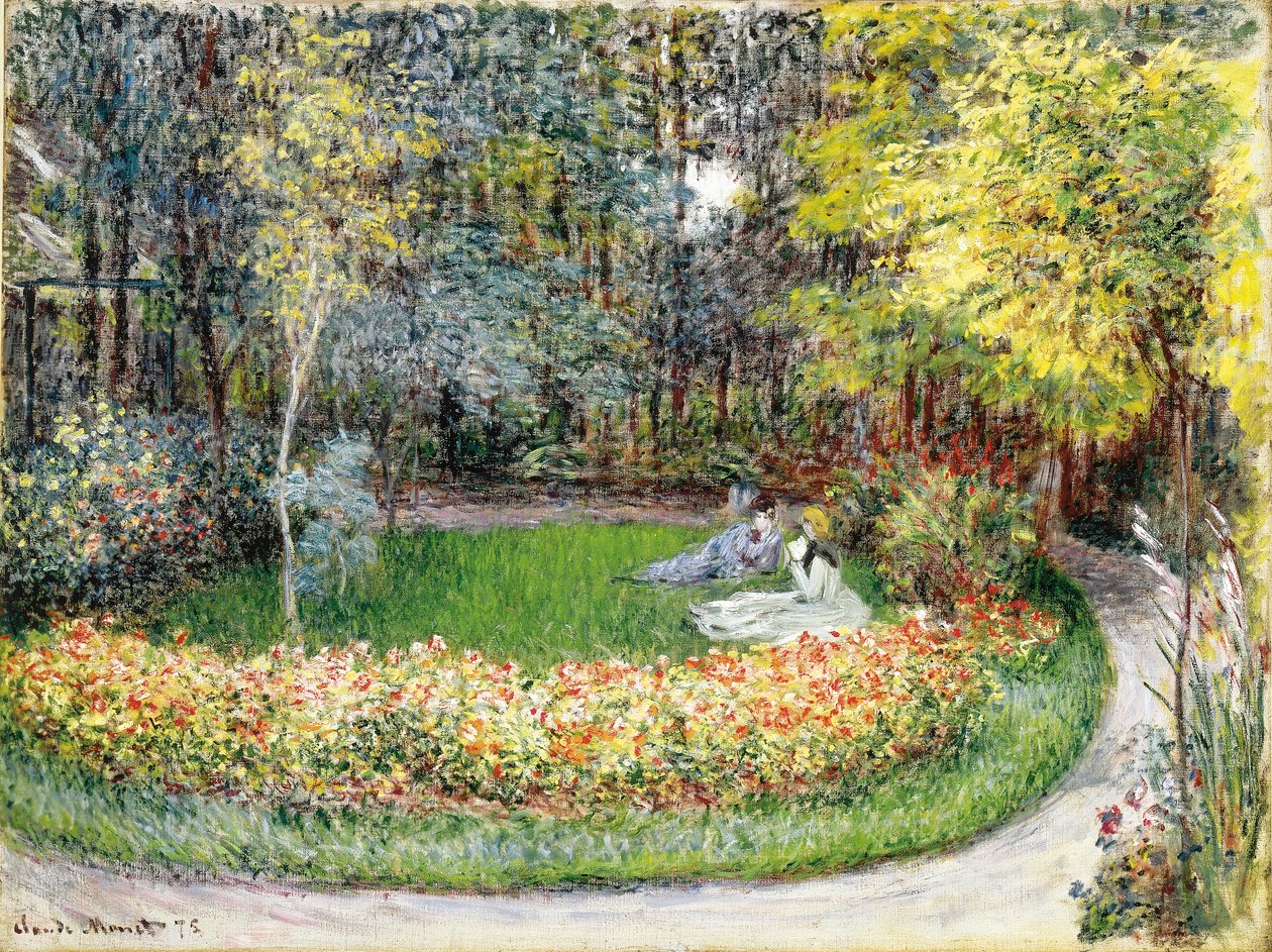 Im Garten, 1875 von Claude Monet