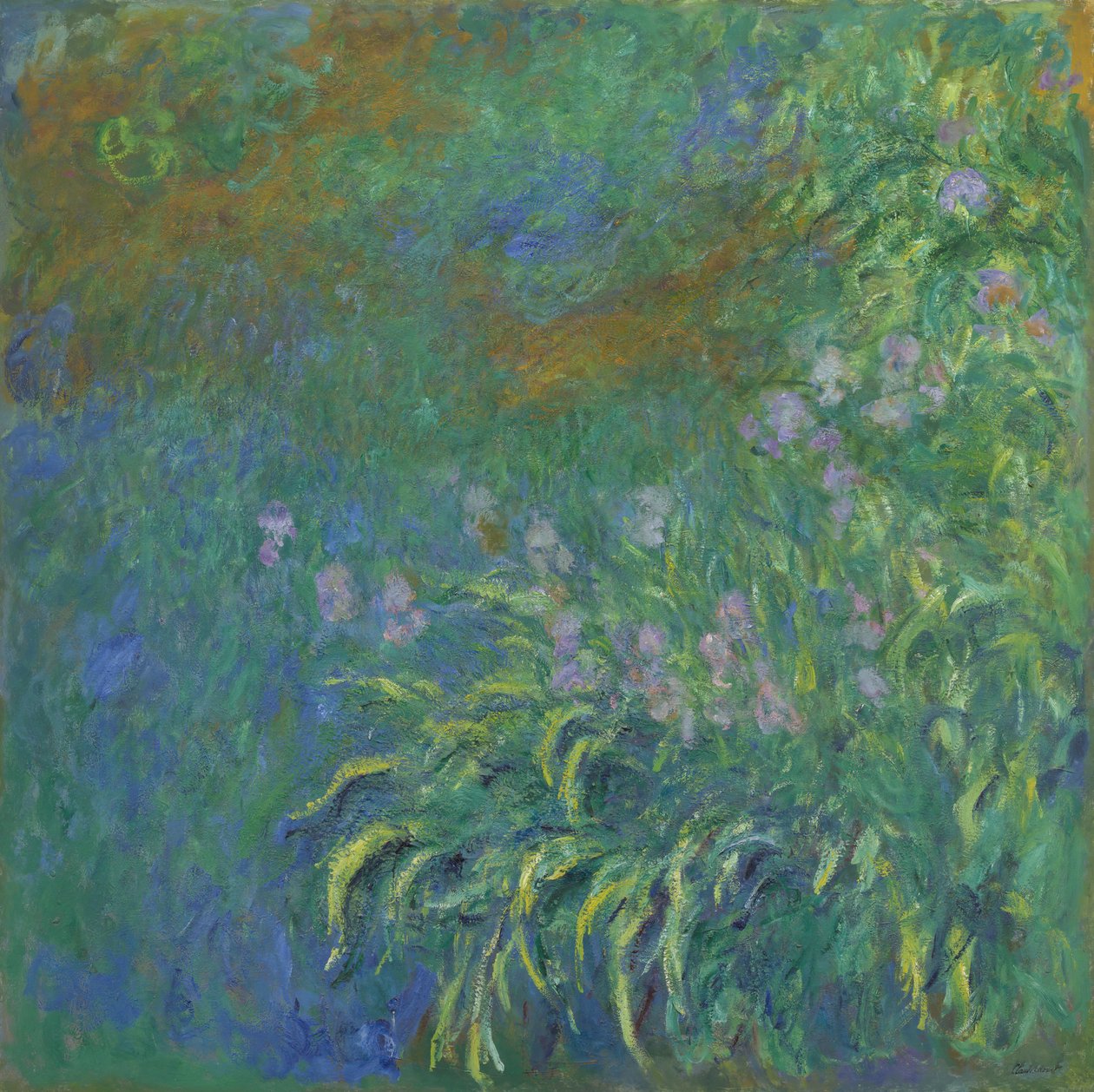 Schwertlilien, 1914-17 von Claude Monet