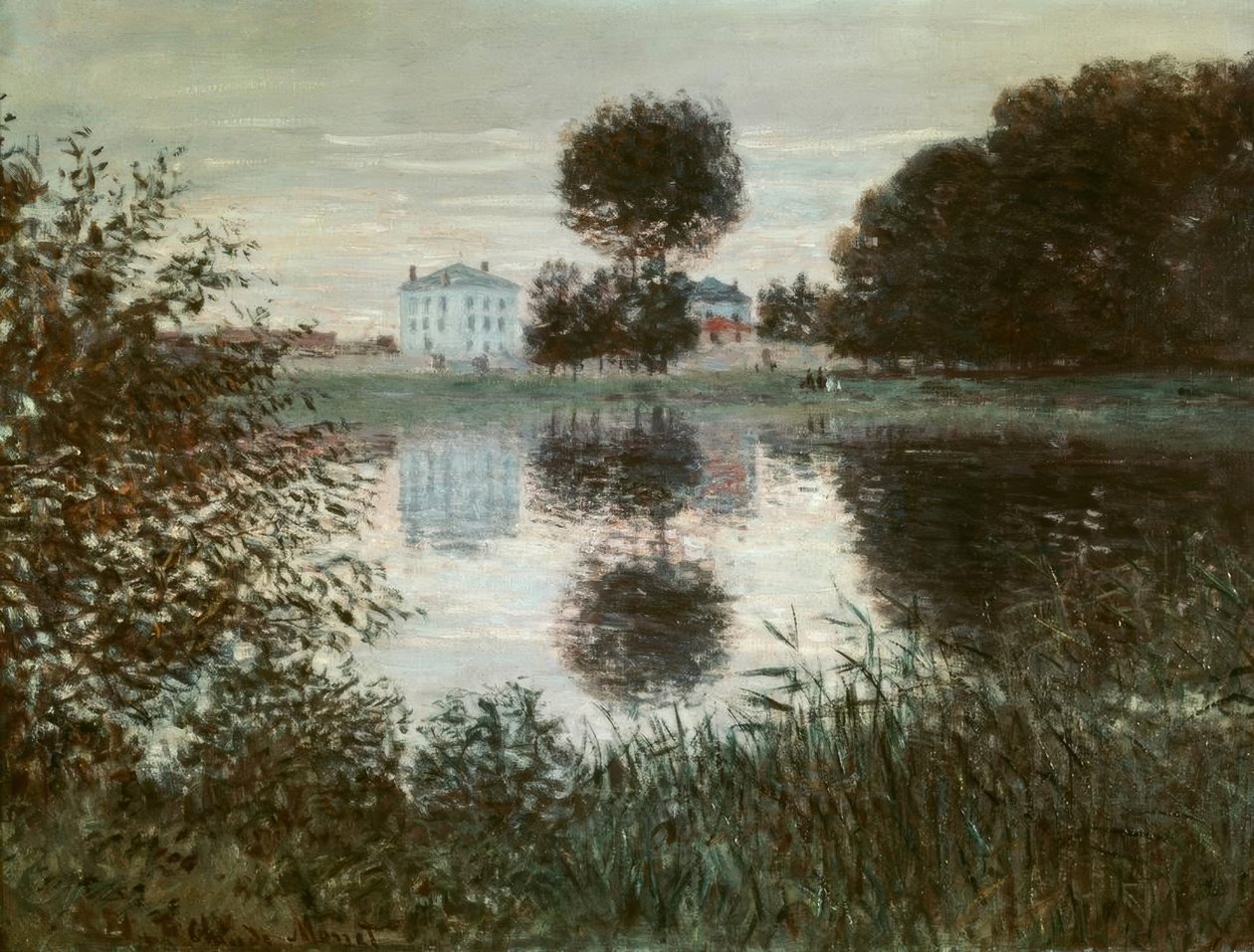 Der Baum in Argenteuil von Claude Monet