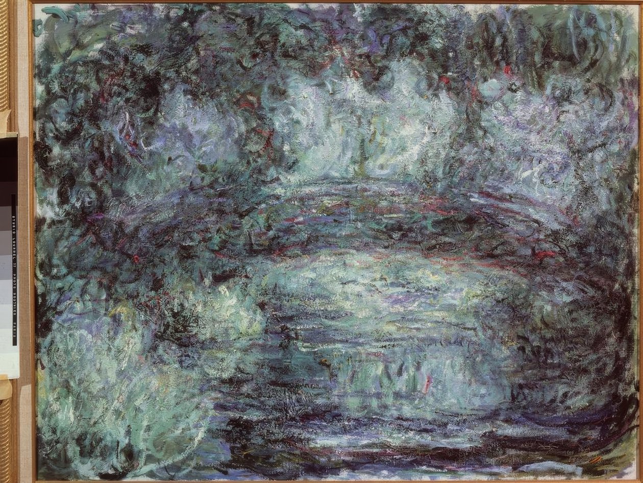 Die japanische Brücke von Claude Monet
