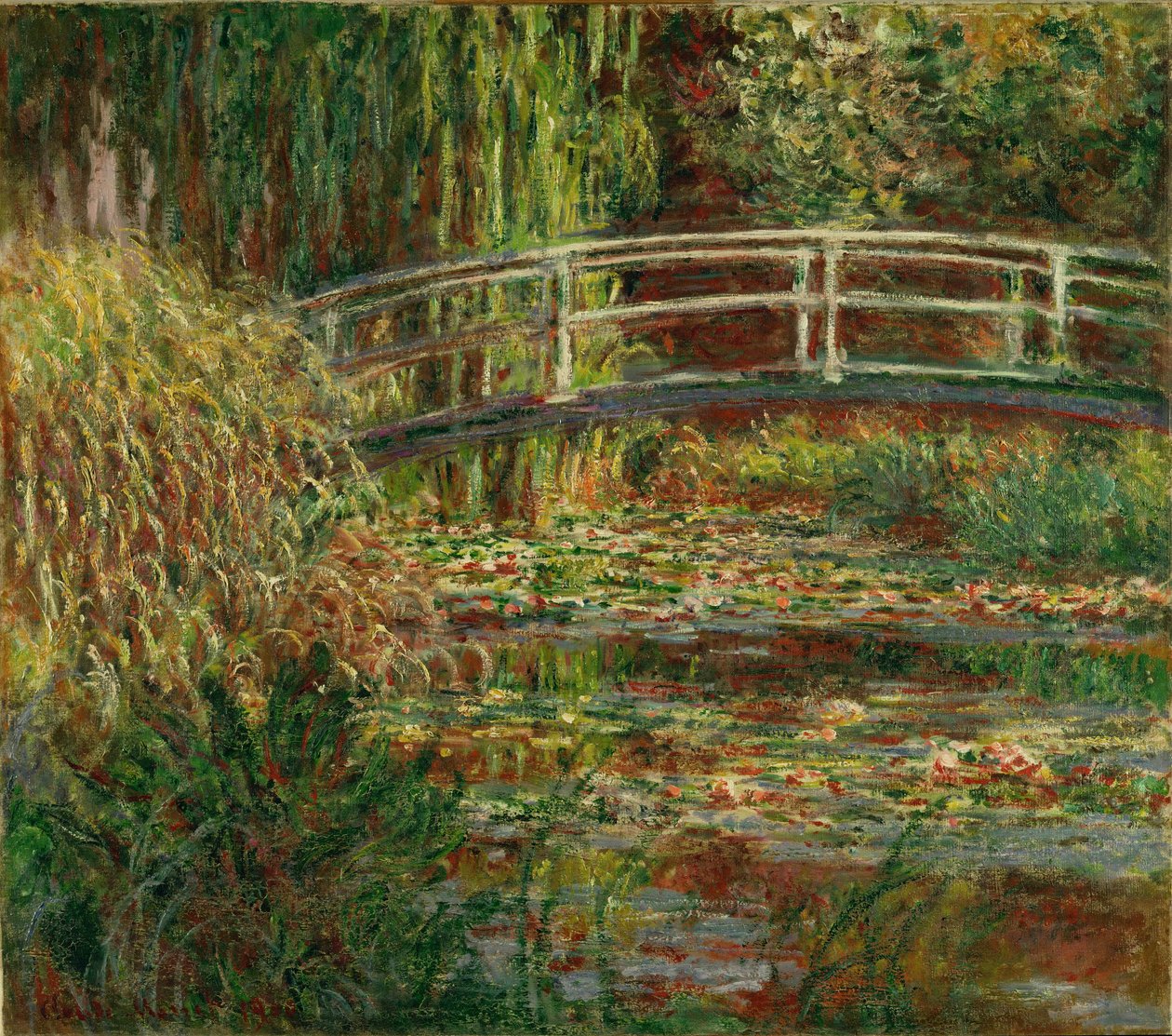 Der Seerosenteich von Claude Monet