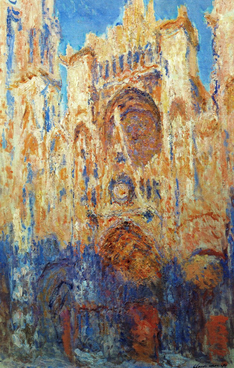 Kathedrale von Rouen von Claude Monet