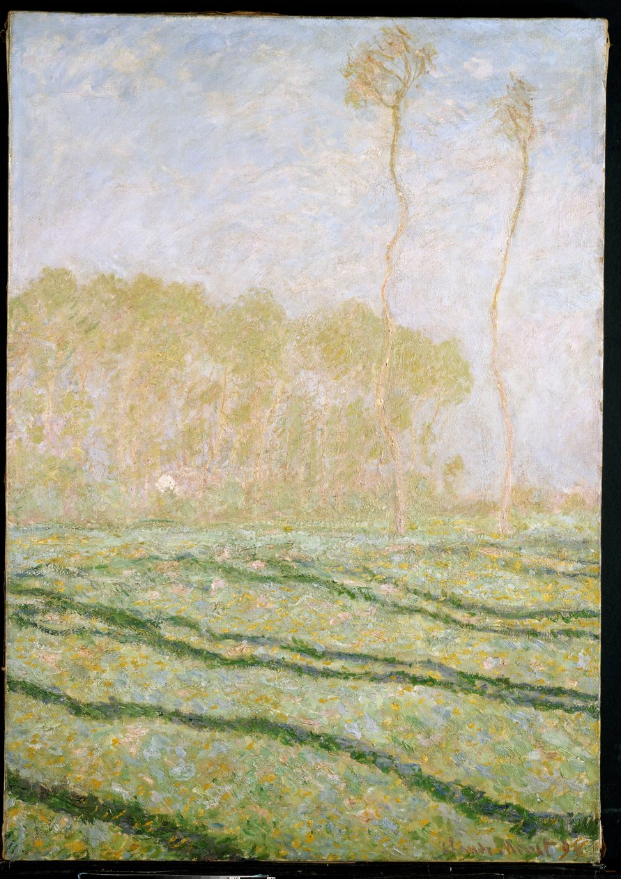 Frühlingslandschaft in Giverny, 1894 von Claude Monet