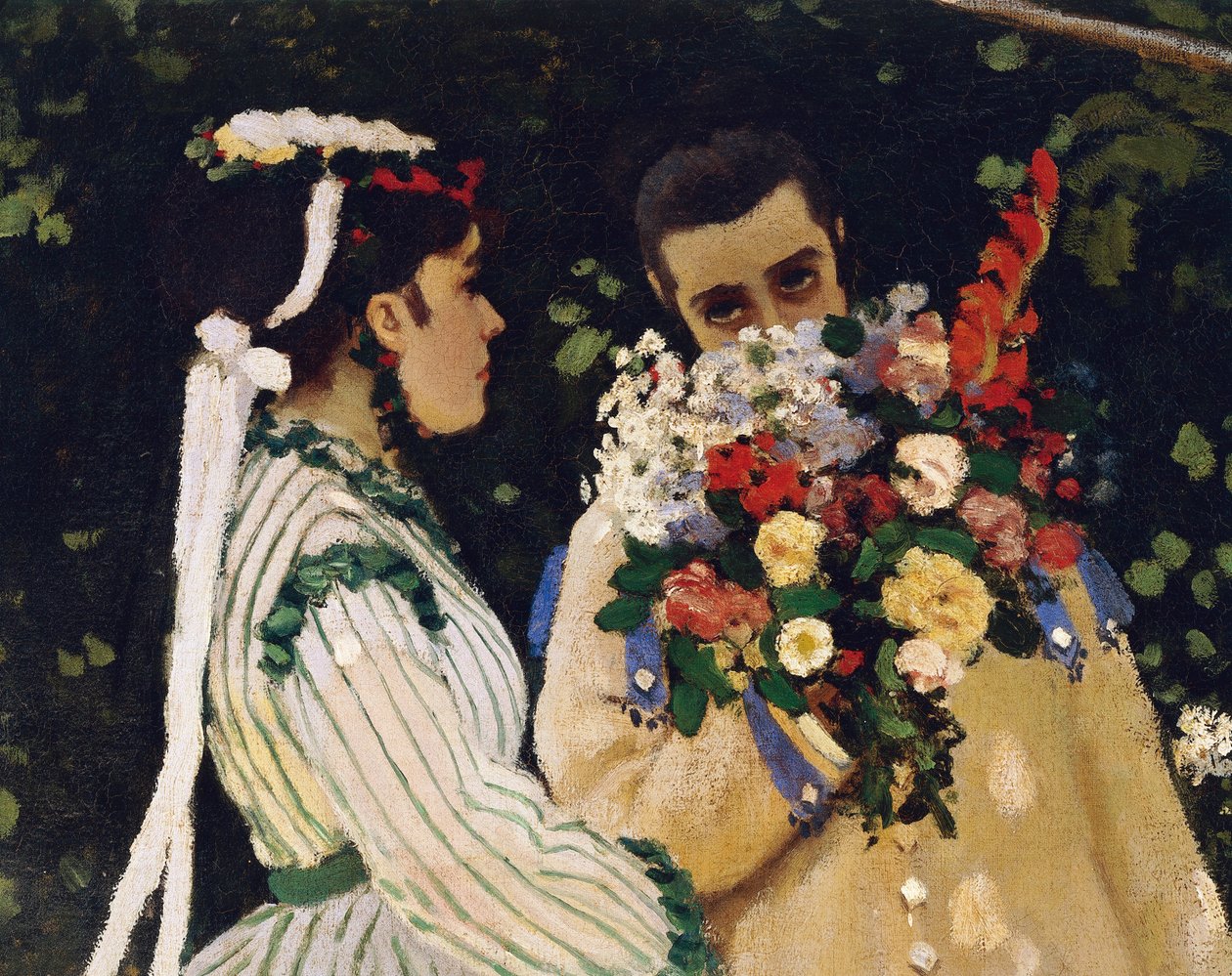 Frauen im Garten von Claude Monet