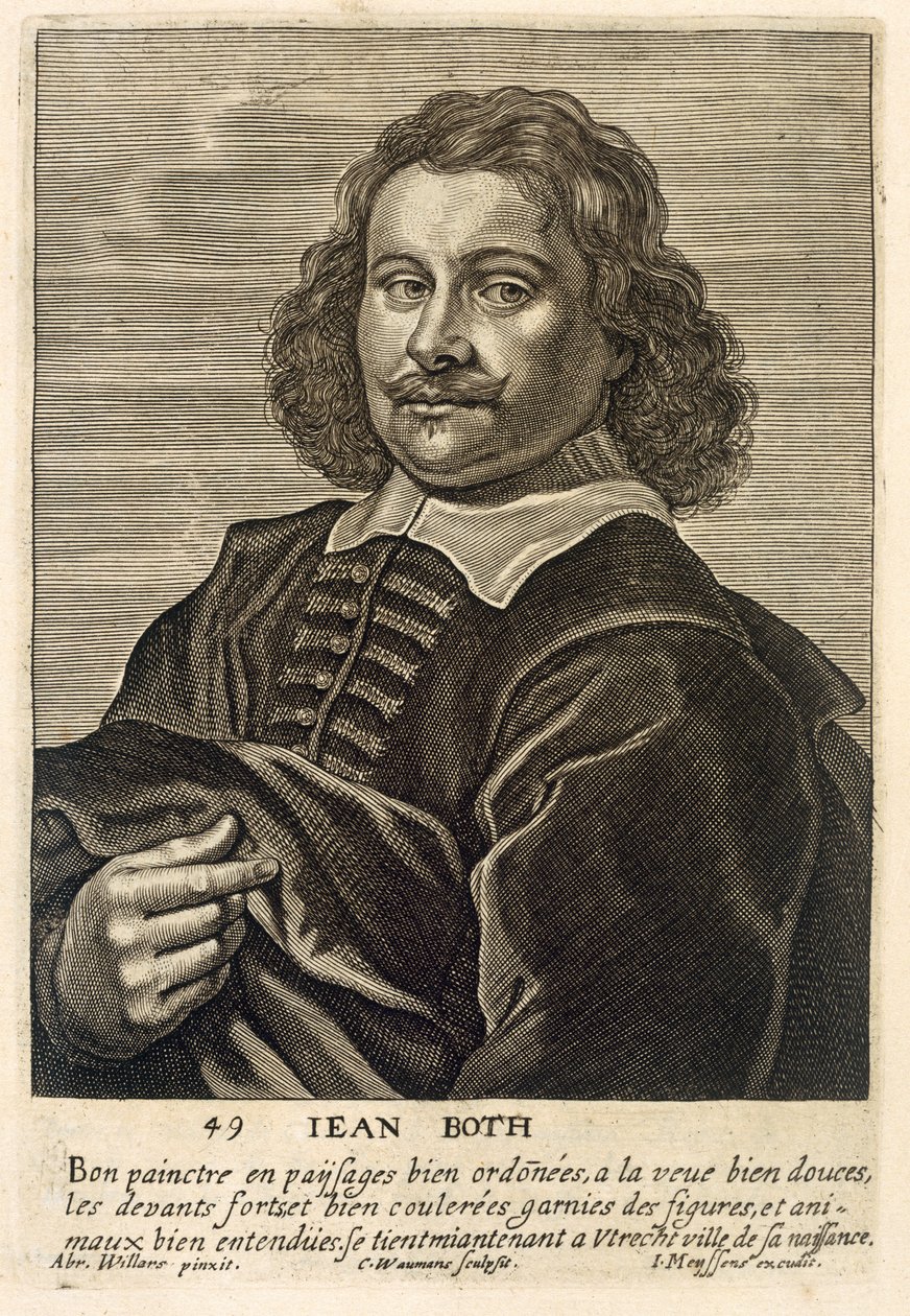 Porträt von Jan Both, graviert von Johannes Meyssens (1612-70) von Conrad Waumans
