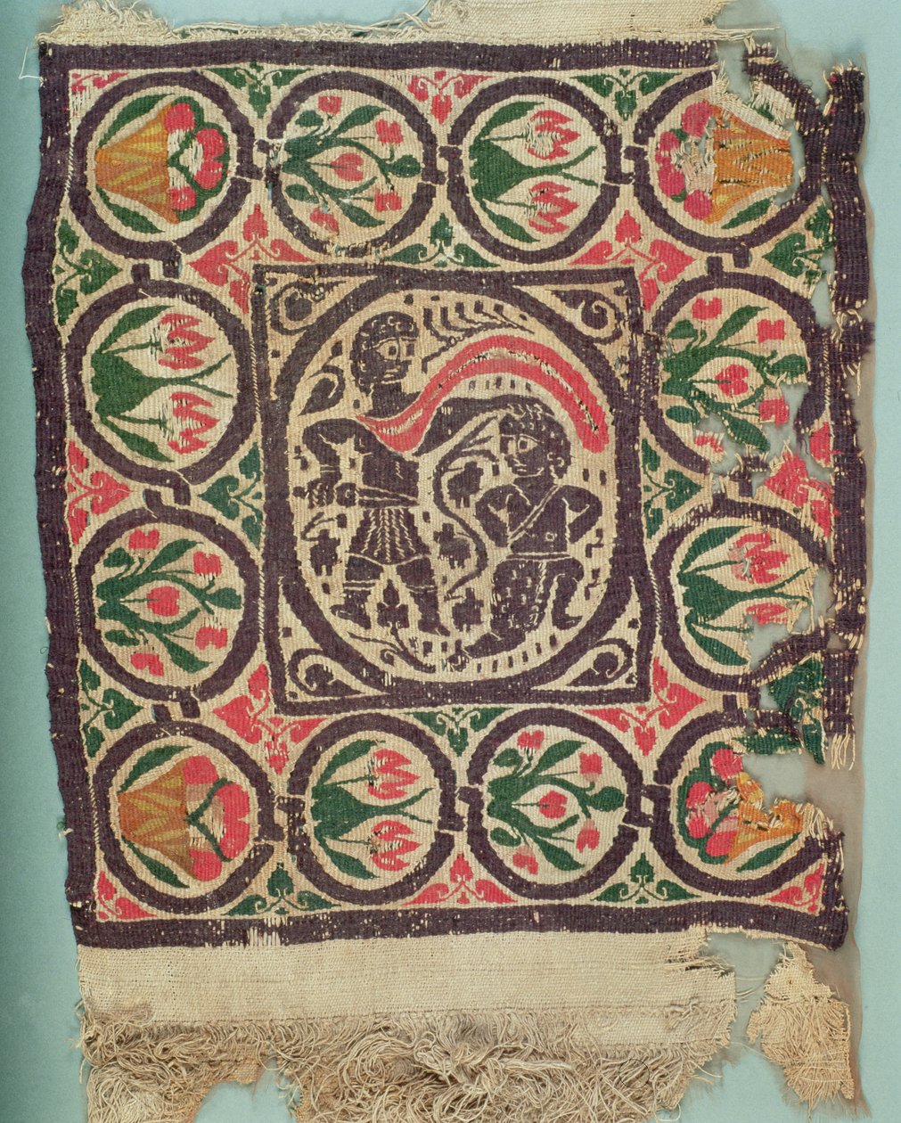 Wandteppich-gewebtes Panel von Coptic