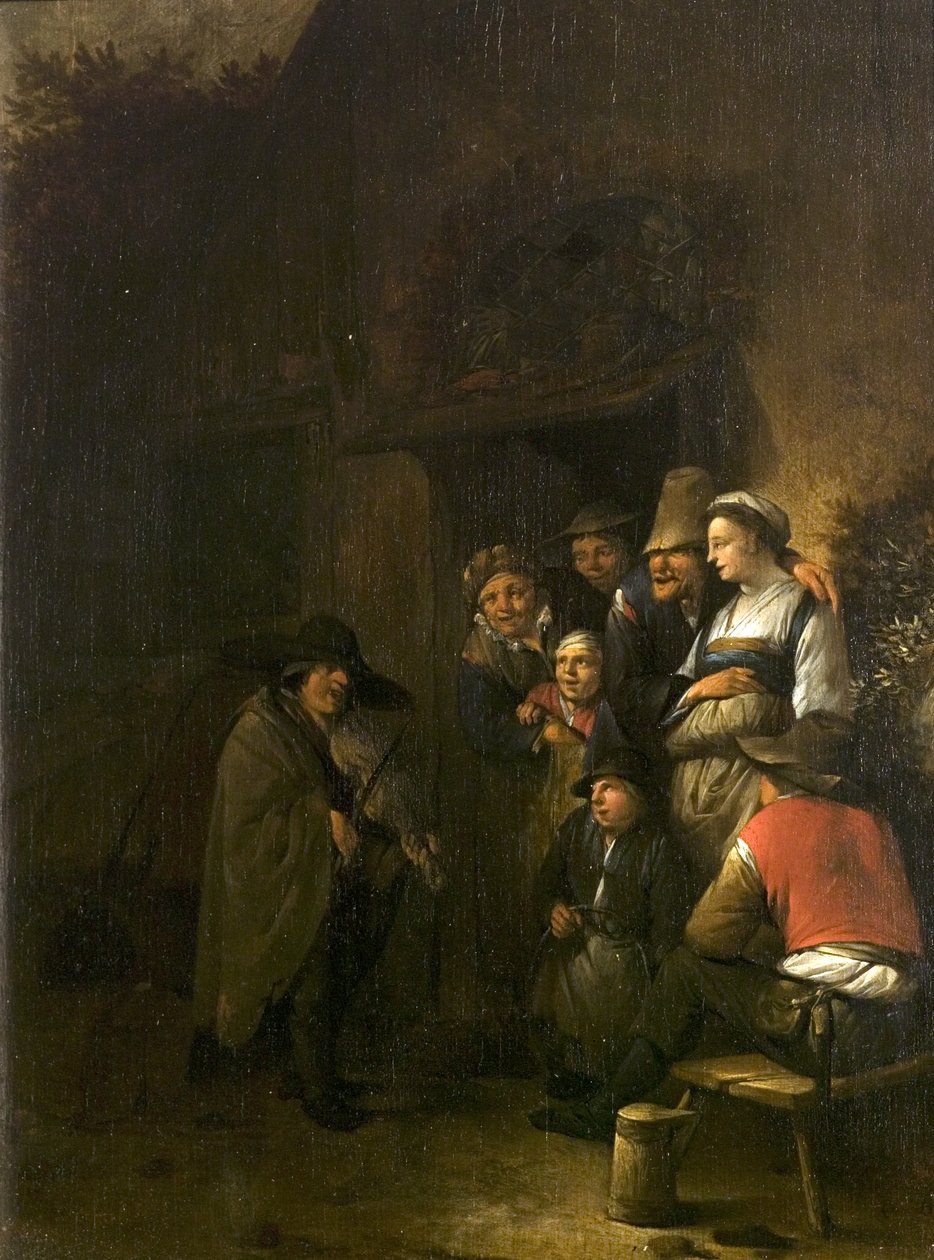 Der Zwergenfiedler von Cornelis Pietersz Bega