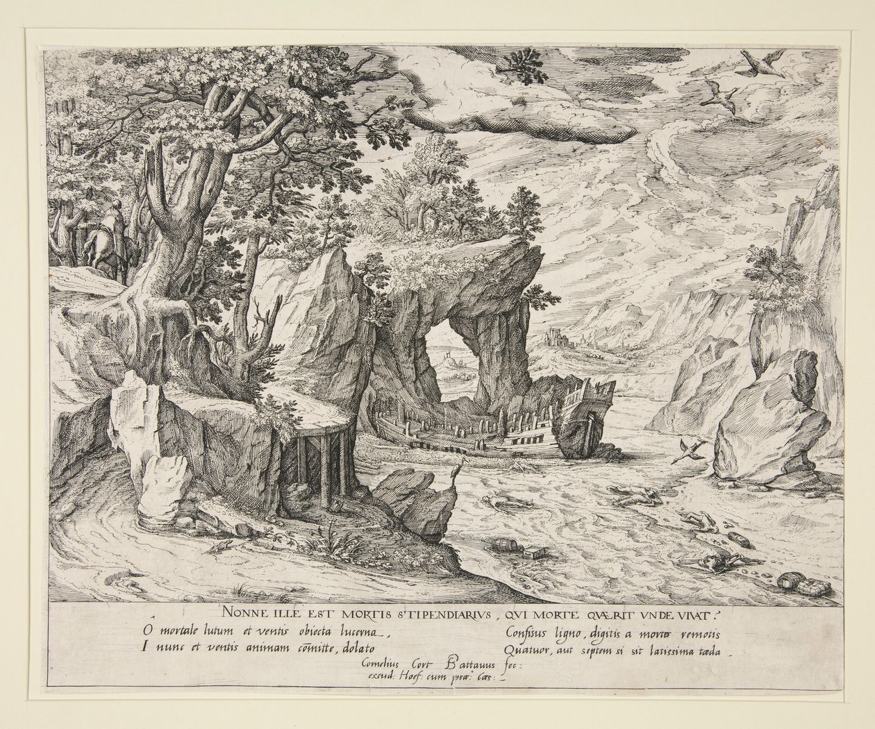 Das Wrack von Cornelis Cort