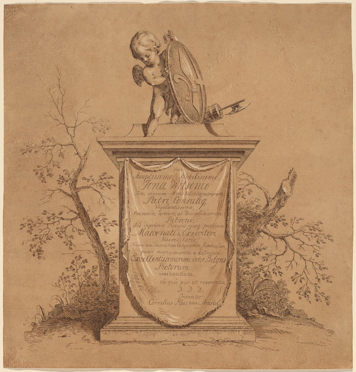 Titelseite von Cornelis Ploos van Amstel