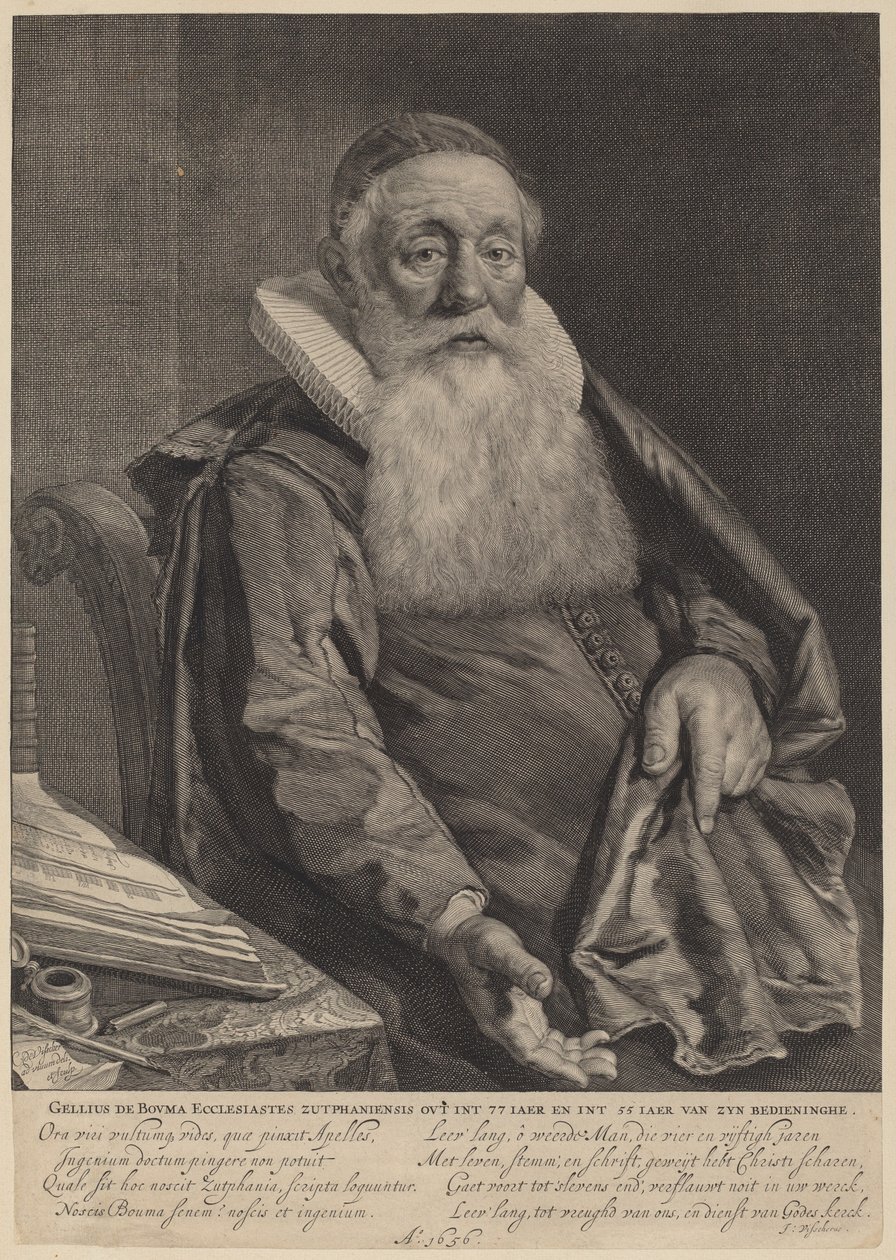 Gellius de Bouma von Cornelis Visscher