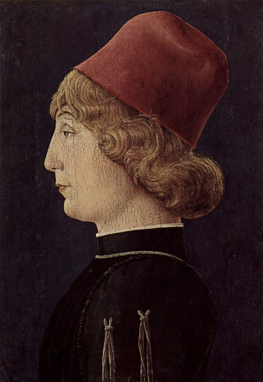 Porträt eines jungen Mannes von Cosimo Tura