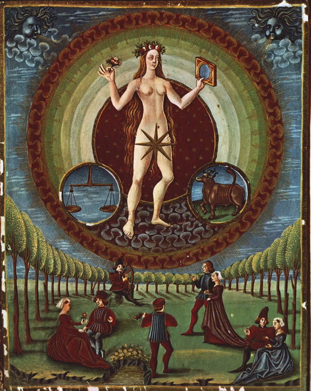 Ms Lat. 209 f.9v Venus, aus 