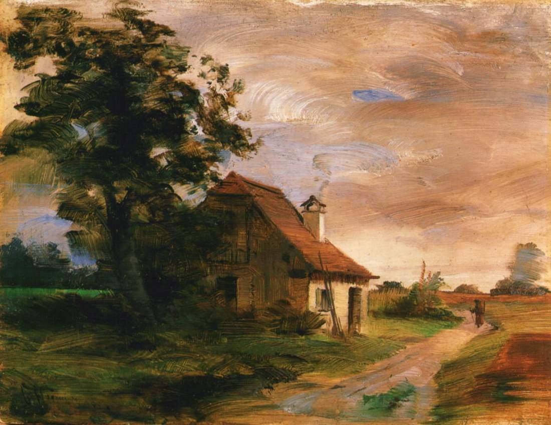 Bauernhaus in Breitbrunn am Chiemsee von Curt Herrmann