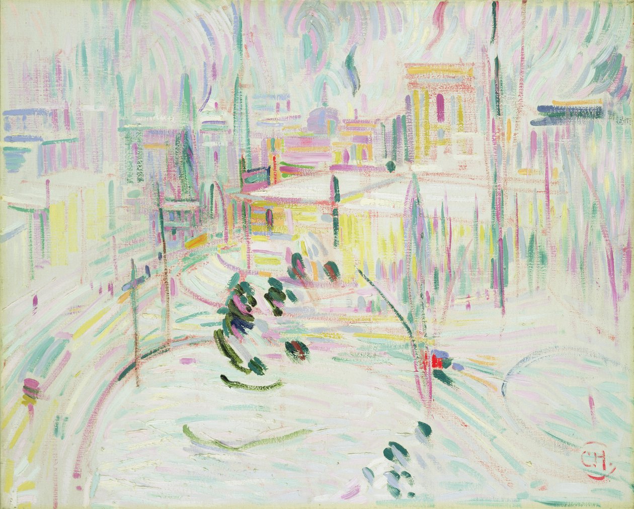 Berlin im Winter, 1912-14 von Curt Herrmann
